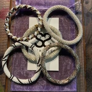 Sashka Co Beaded Bracelets Set of 5 B19